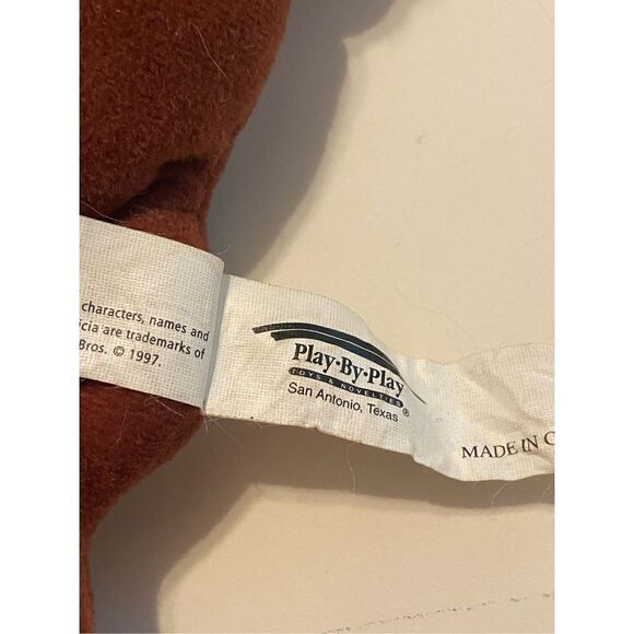 WB Looney Tunes TAZ LAYING DOWN 7" Stuffed Animal. Bean Bag - Picture 8 of 9